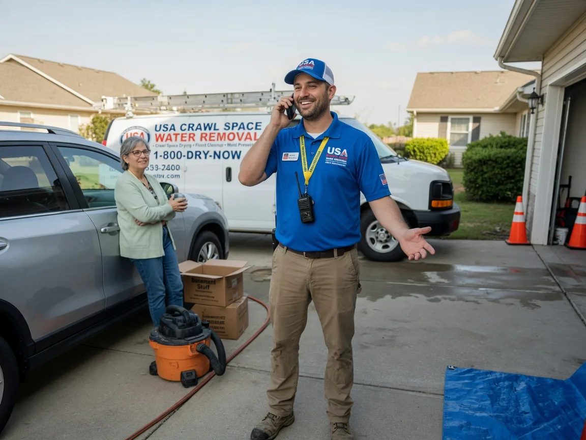 Crawl Space Water Removal Witter, AR FAQs